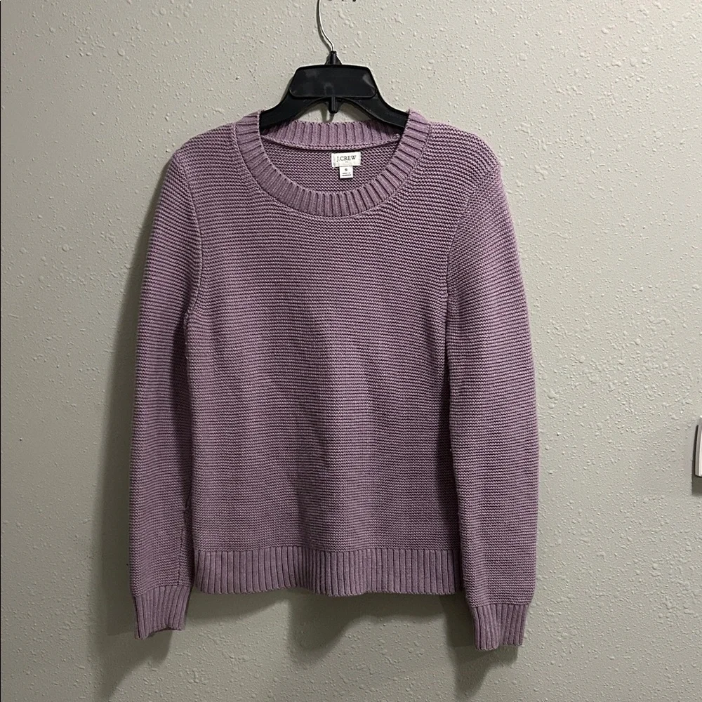 J. Crew Classic Crewneck Sweater Heather Orchid‎